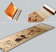 新巴尔虎右馆藏书画复制博物馆书画复制服务